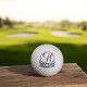 persoanlised golf ball with monogram and name
